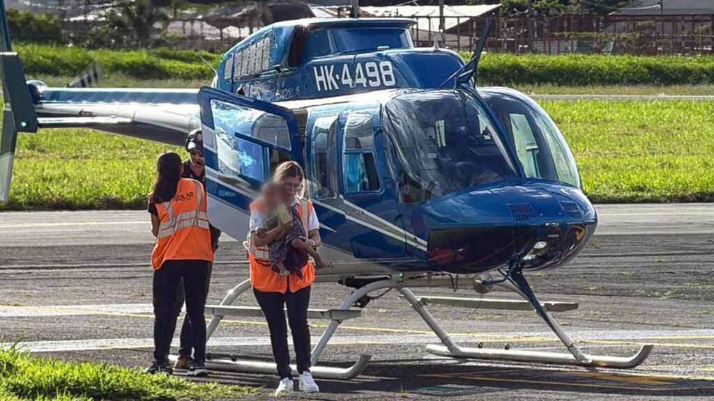 Niño indígena fue rescatado por la Gobernación de Antioquia en Urrao