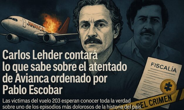 Carlos Lehder contará lo que sabe sobre el atentado de Avianca ordenado por Pablo Escobar: Fiscalía lo citó a declarar