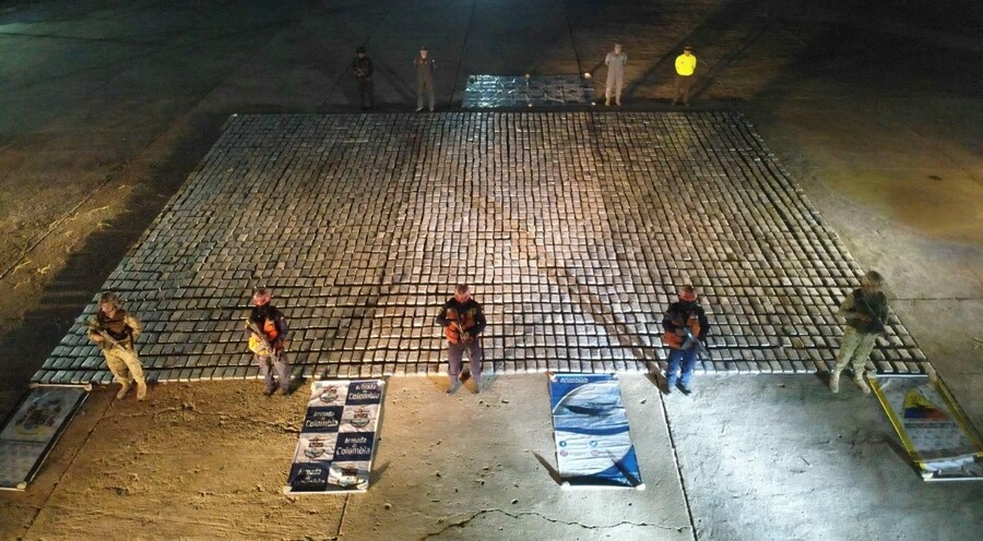 Incautan tres toneladas de cocaína en la Alta Guajira