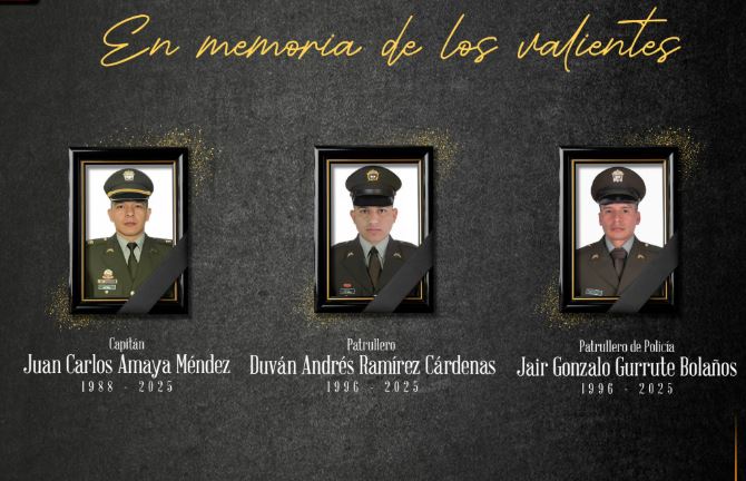 Capitán de la Policía Nacional asesinado en enfrentamientos con el Clan del Golfo en Sonsón