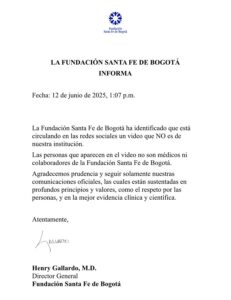FUNDACIÓN SANTA FE DE BOGOTÁ