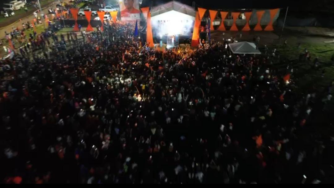 Con banderas naranjas y esperanza, Vichada dice sí al cambio con Cordero