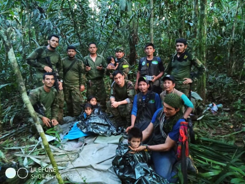 Niños perdidos en la selva regresaron a su hogar