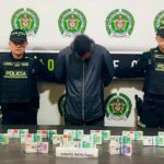 Capturado hombre que transportaba más de 147 millones de pesos sin justificación legal en Medellín