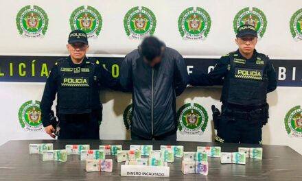 Capturado hombre que transportaba más de 147 millones de pesos sin justificación legal en Medellín