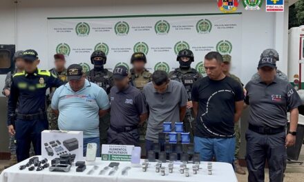 Caen presuntos miembros de red que amenazaba a Población de Meta y Guaviare