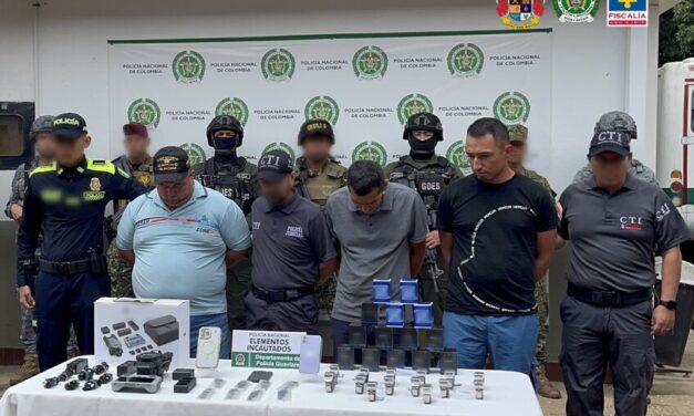 Caen presuntos miembros de red que amenazaba a Población de Meta y Guaviare