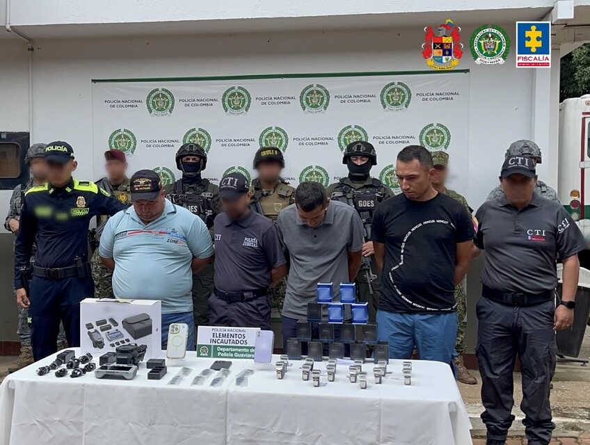 Caen presuntos miembros de red que amenazaba a Población de Meta y Guaviare
