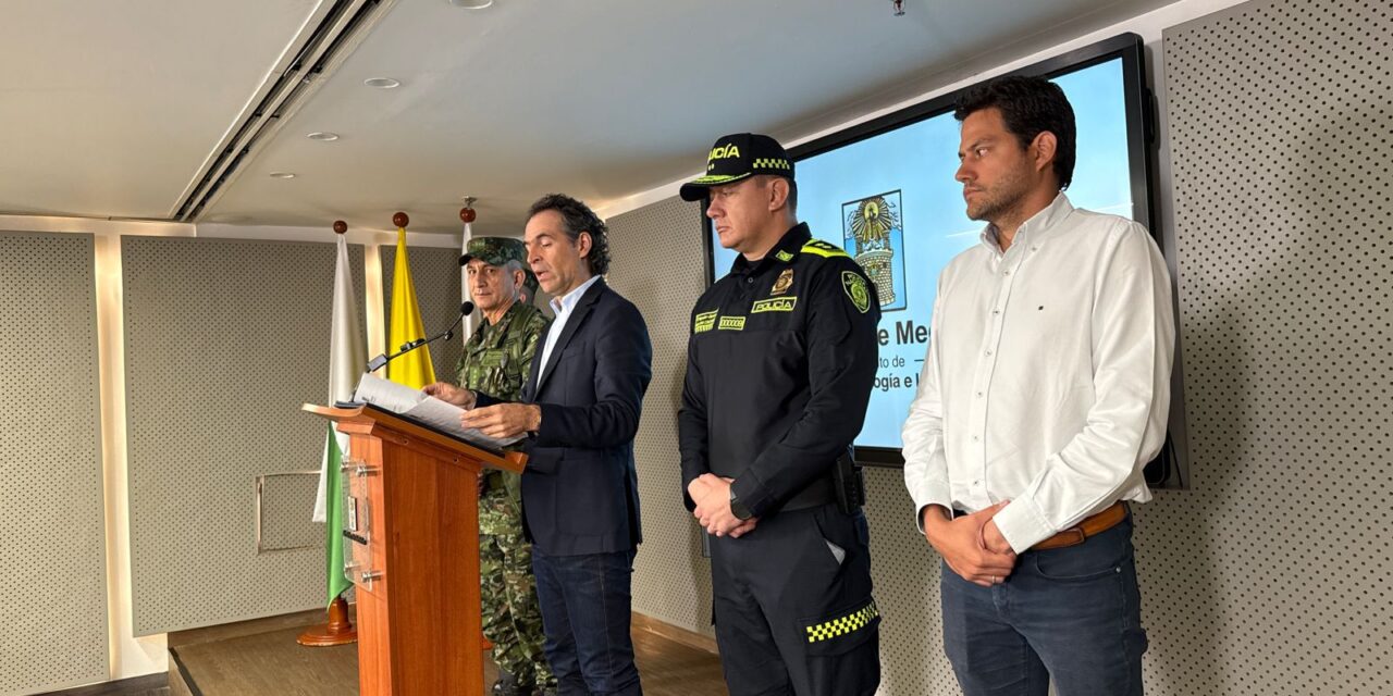 Alerta máxima en Medellín ante deterioro del orden público nacional