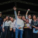 Presidente Petro lideró en Medellín movilización por la paz urbana