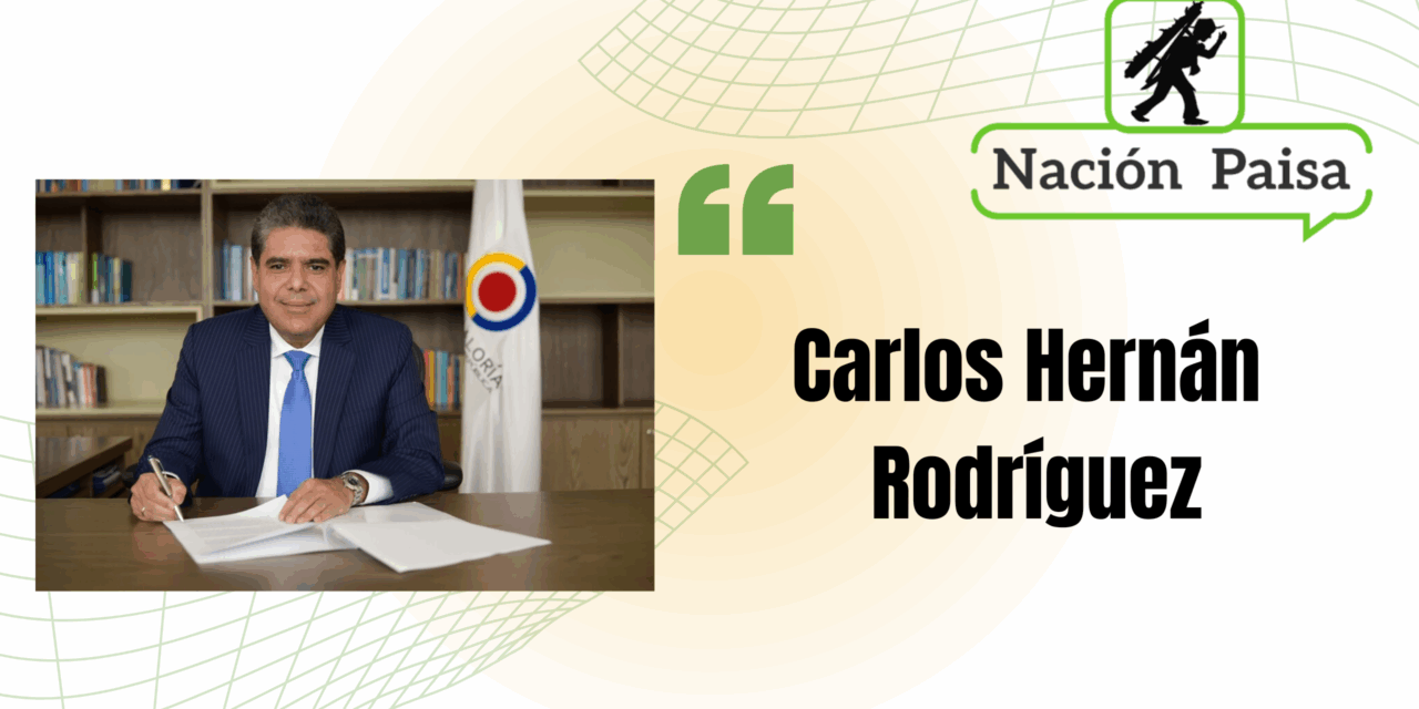 «Las crisis son también una oportunidad»: Carlos Hernán Rodríguez