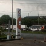 Carro bomba en la vía Panamericana deja una mujer muerta y dos policías heridos