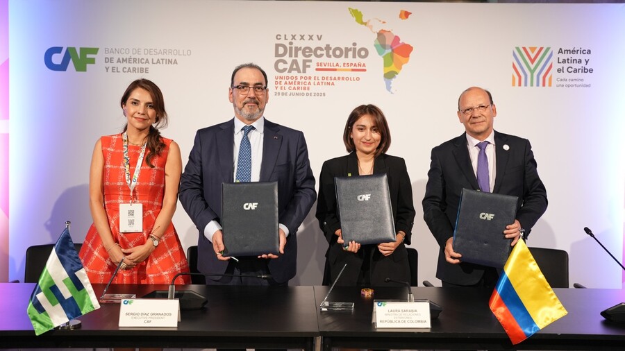 CAF aprueba 1440 millones USD para proyectos estratégicos en Colombia