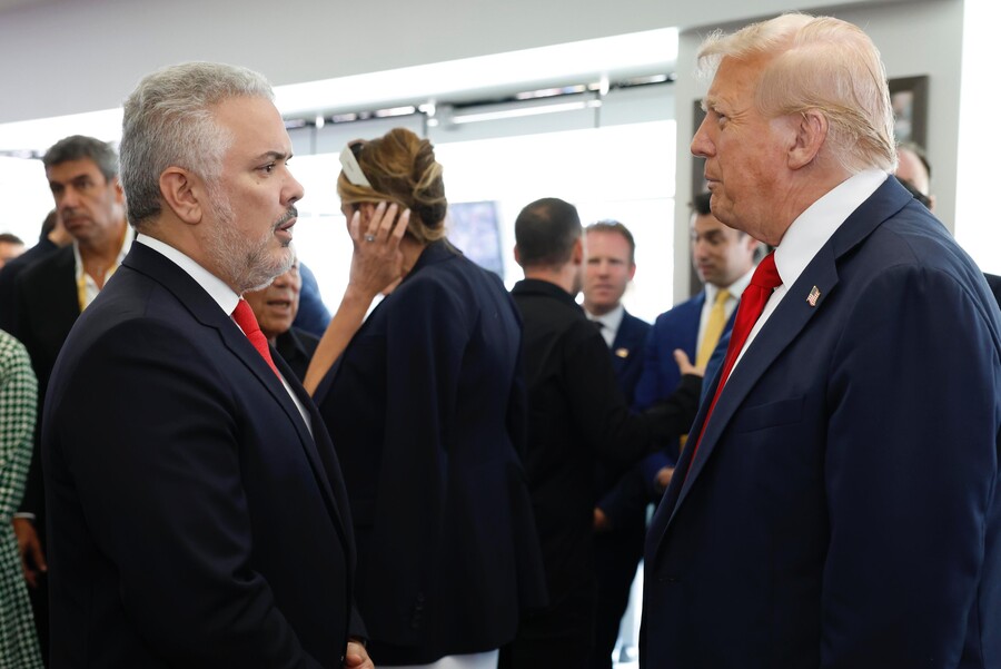 ¿De qué hablaron Iván Duque y Donald Trump?