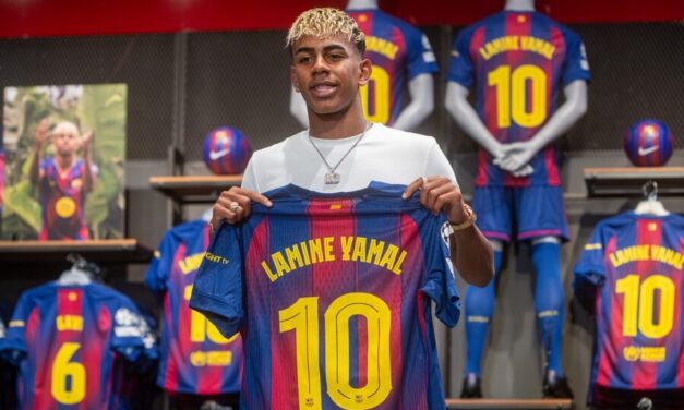 Lamine Yamal heredará la 10 de Messi en Barcelona