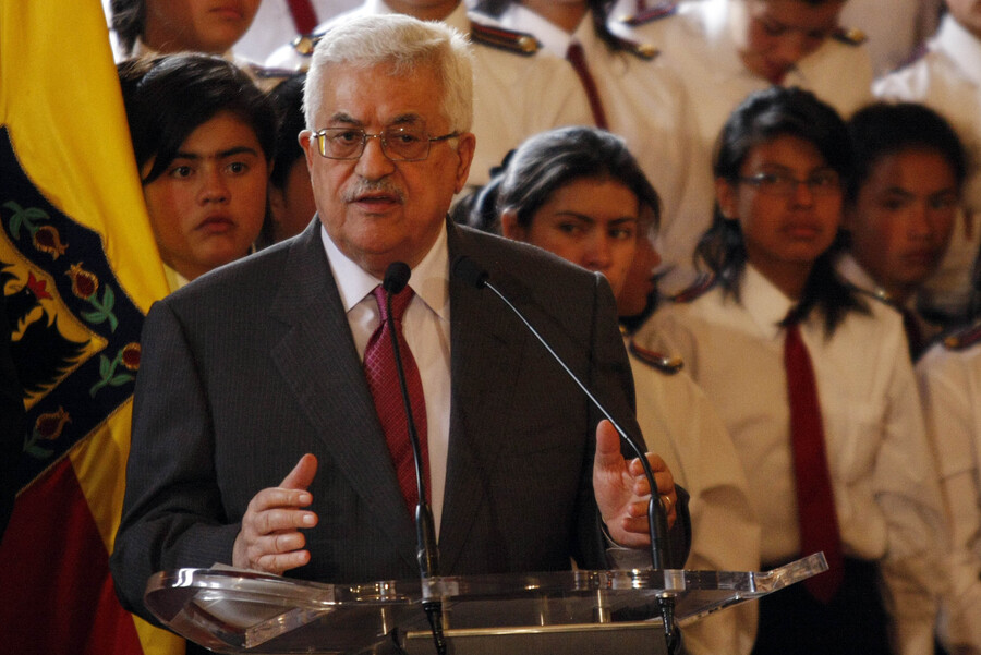 Abbas agradece a Macrón reconocimiento de Estado Palestino