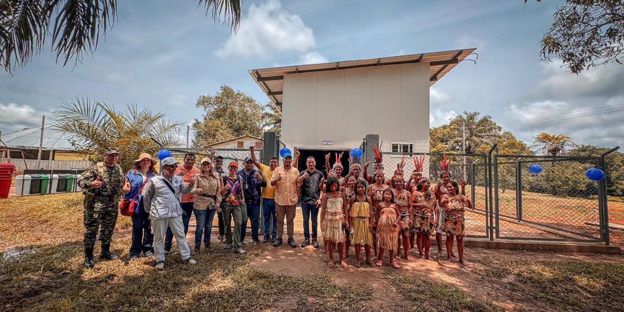Agua potable llega por primera vez a comunidad indígena de Puerto Valencia, en Carurú (Vaupés)