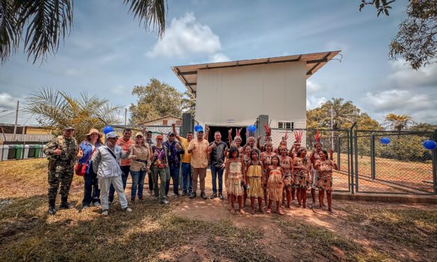 Agua potable llega por primera vez a comunidad indígena de Puerto Valencia, en Carurú (Vaupés)