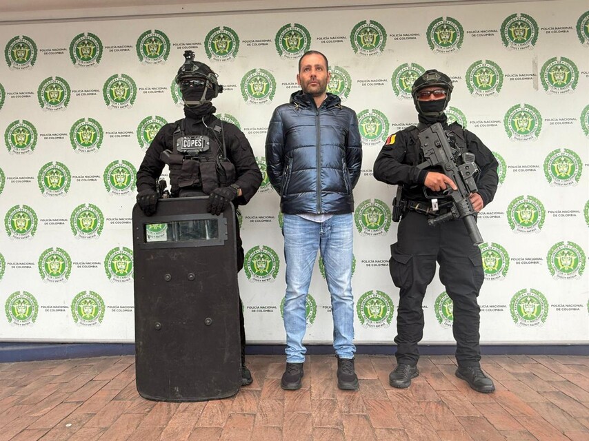 Capturan en Bogotá a cabecilla de la mafia italiana Ndrangheta