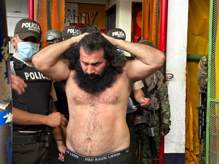 Líder de los Choneros acepta ser extraditado a EEUU para ser juzgado