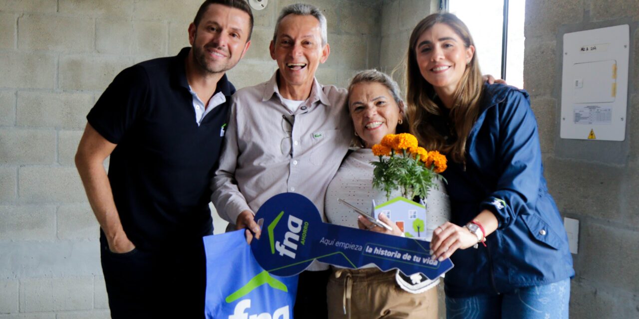 240 familias recibieron vivienda de interés social en El Carmen de Viboral gracias al Fondo Nacional del Ahorro