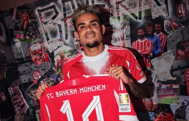 Luis Díaz es oficialmente jugador del Bayern Munich