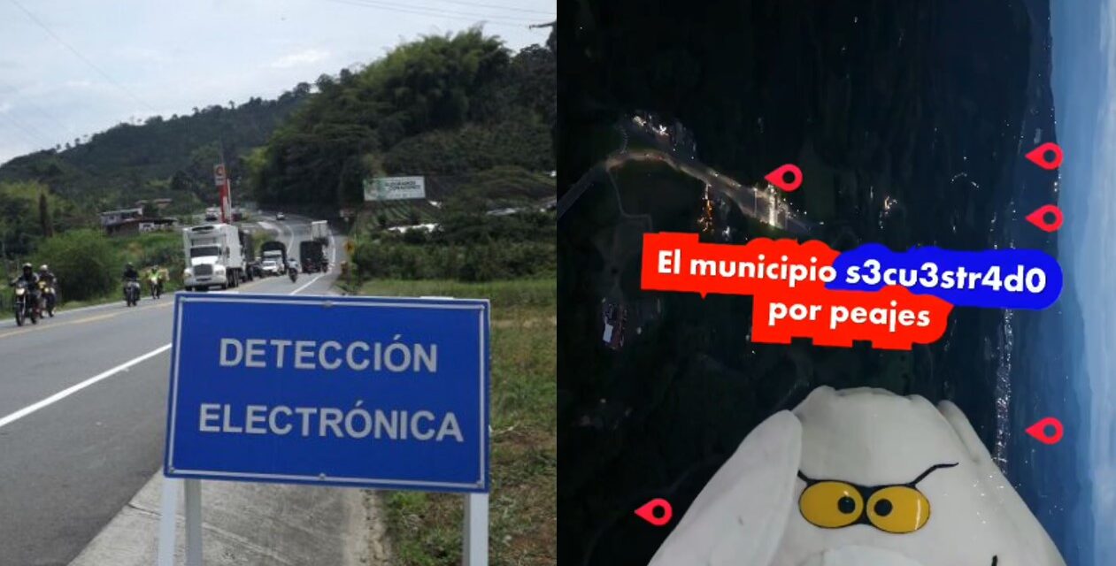 Denuncian que Chinchiná está “secuestrado” por cinco peajes: solo uno está a seis kilómetros del casco urbano
