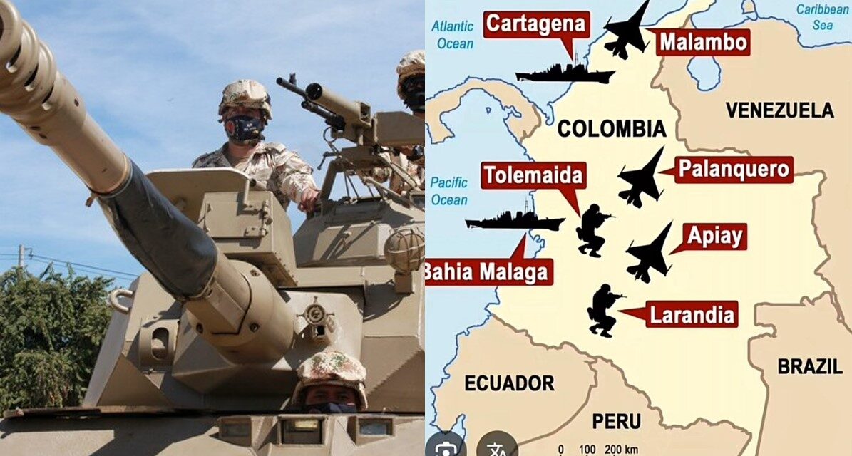 ¿Bases militares de EE.UU. en Colombia? La verdad detrás del mapa que circula en redes sociales