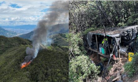 Desmantelan laboratorio de cocaína en zona rural de Girardota