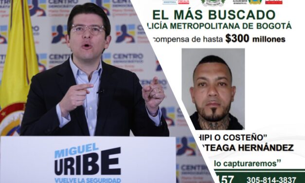 Capturan a Alias ‘El Costeño’, vinculado a atentado de Miguel Uribe
