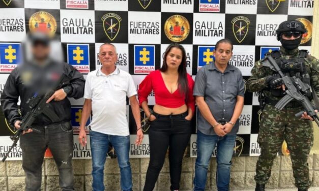 Asegurados tres presuntos responsables de secuestrar a una mujer en el centro de Medellín