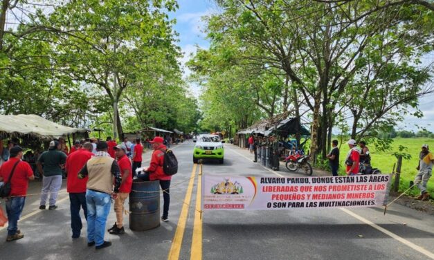 Bloqueos en Boyacá y Cundinamarca por Paro Minero
