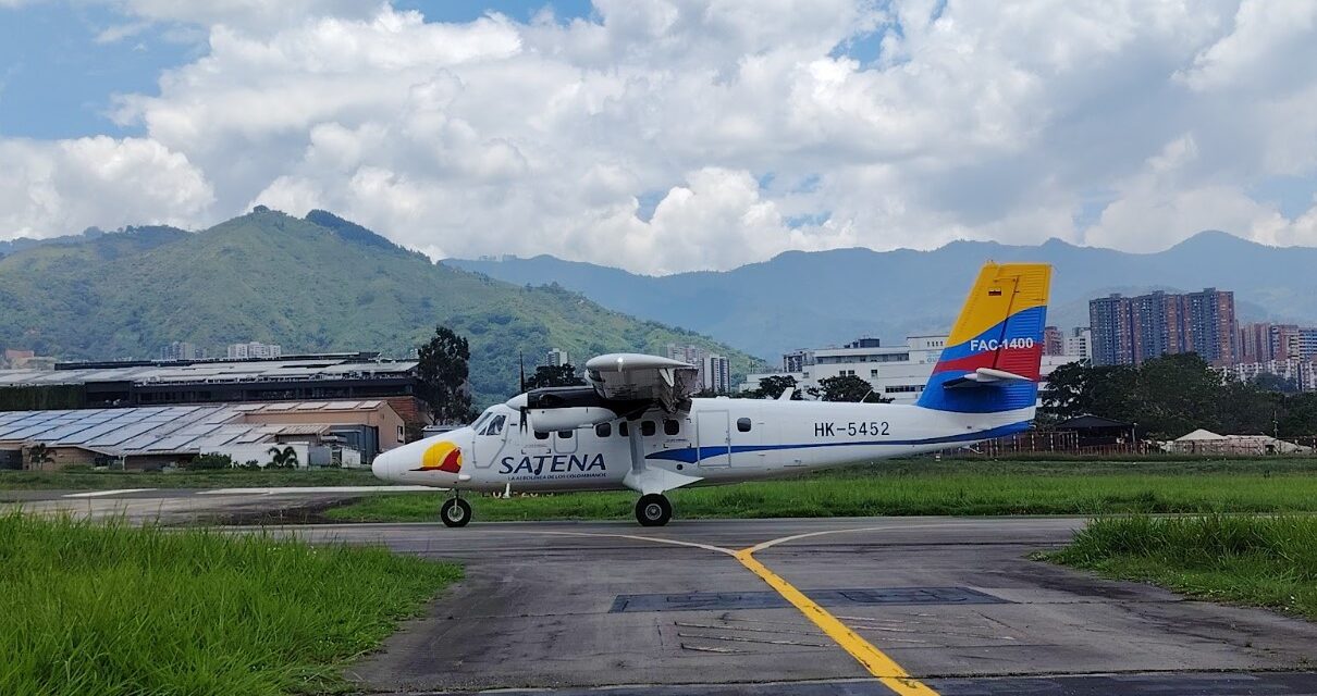 Satena desmiente apertura de ruta aérea directa entre Popayán y Medellín