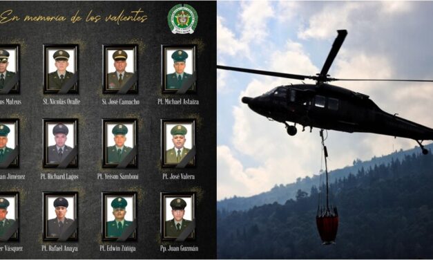 Ascendió a 13 número de policías muertos en ataque a Helicóptero en Amalfi