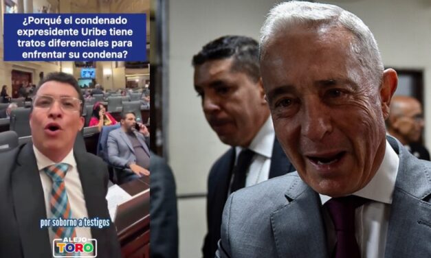 Alejandro Toro cuestiona decisión judicial que favorece a Álvaro Uribe: “No busca justicia, busca privilegios”