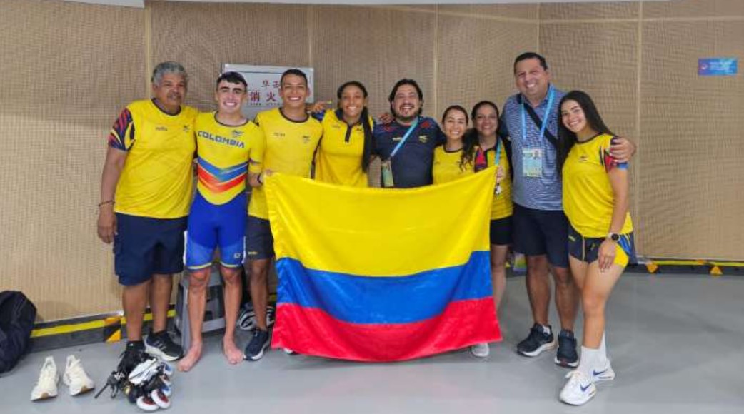 Colombia brilla en patinaje y suma siete oros en Chengdú 2025