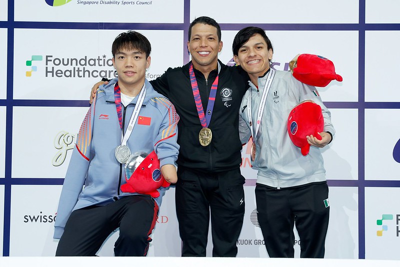Colombia brilla en el Mundial de Para Natación con 12 preseas