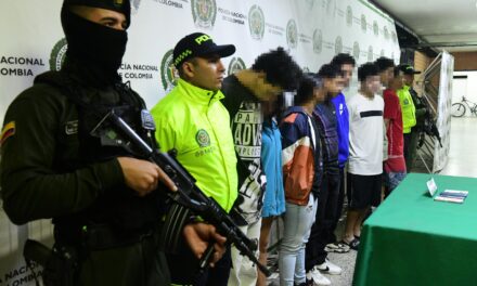 Capturan a 14 integrantes de bandas delincuenciales en Itagüí