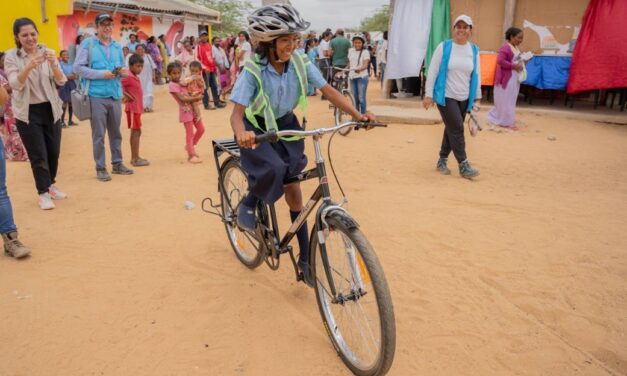 UNICEF impulsa campaña “Giro por la Niñez” para entregar 500 bicicletas a niños y niñas en La Guajira