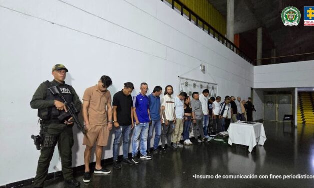Fiscalía golpea al grupo delincuencial ‘La Veracruz’ por extorsiones en Medellín
