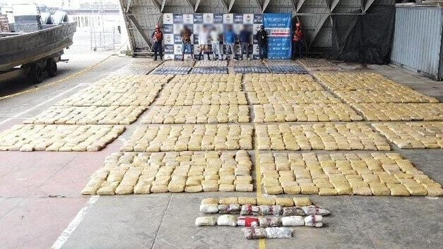 Capturan extraditables que enviaban cocaína en embarcaciones