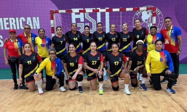 Colombia debutó con protagonismo femenino en la IV Copa América Senior Máster de balonmano en Paraguay