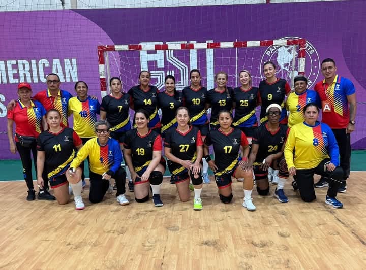 Colombia debutó con protagonismo femenino en la IV Copa América Senior Máster de balonmano en Paraguay