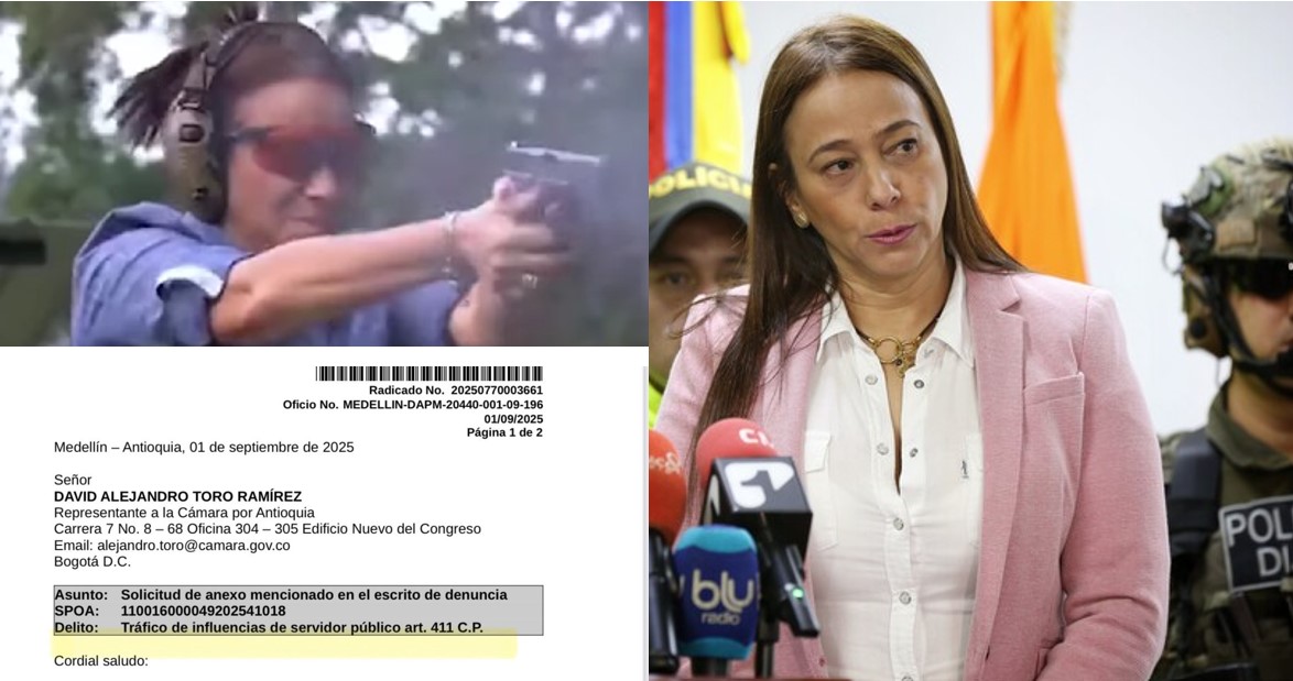 Alejandro Toro denuncia a Claudia Carrasquilla por presuntos montajes judiciales y supuestos vínculos con estructuras criminales