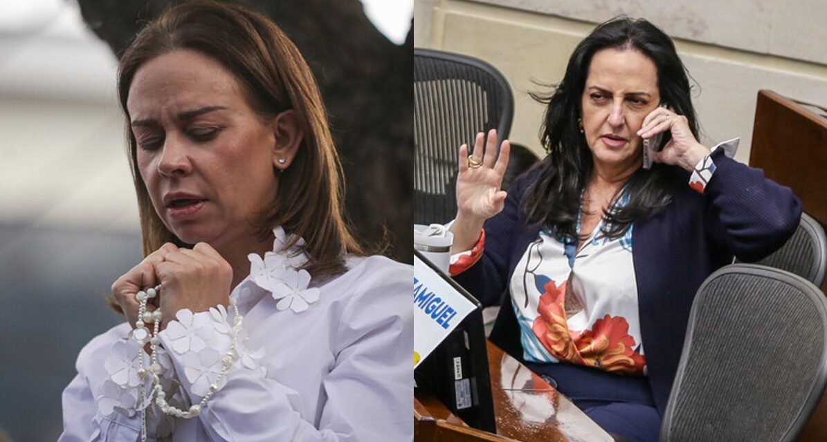 ¿María Fernanda Cabal intentó grabar a la esposa de Miguel Uribe y la amenazo?