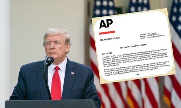 Comité de Premio Nobel descalifica a Donald Trump