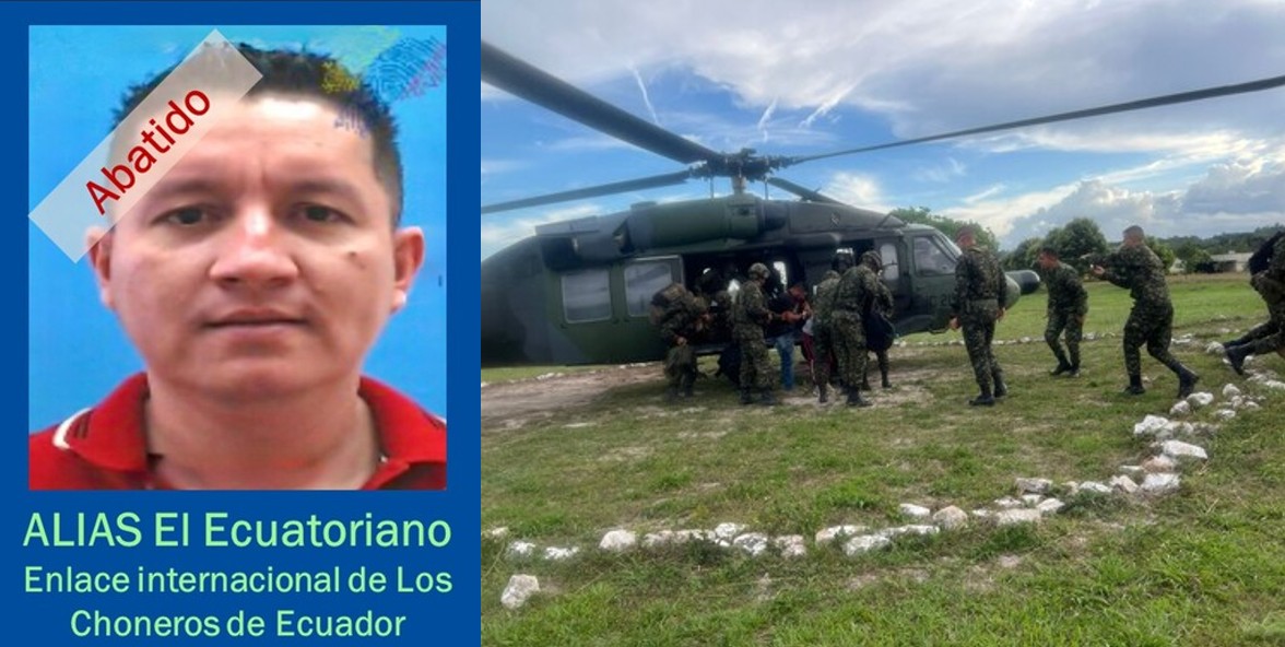 Alias El Ecuatoriano de ‘Los Choneros’ cayó en Antioquia