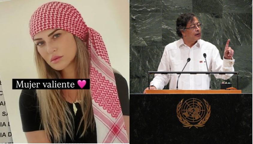 Activista en Gaza califica a Petro: «el mejor presidente del mundo»