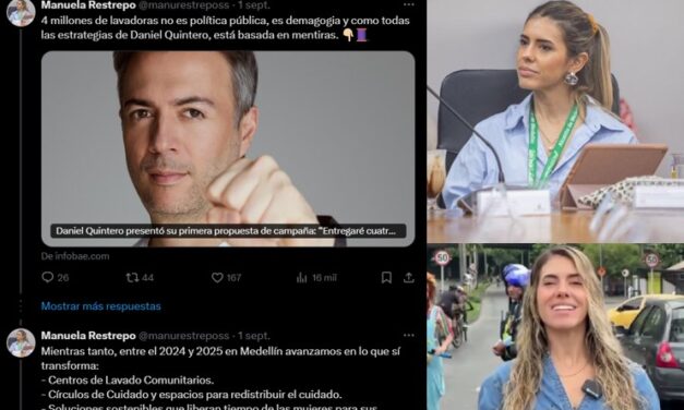 Funcionaria de la Alcaldía de Medellín, Manuela Restrepo, en la mira por presunta participación indebida en política