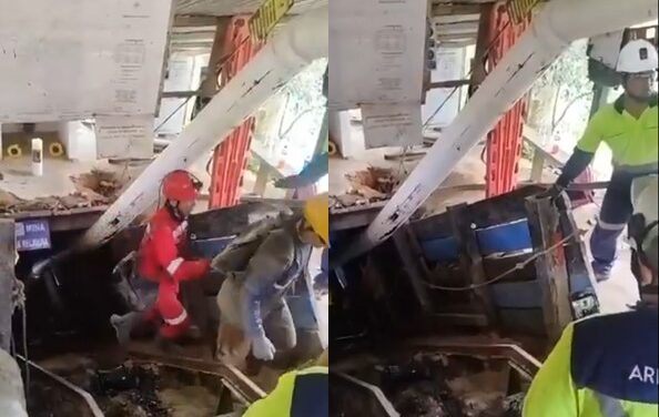 Rescatan con vida a los 23 mineros de Segovia, Antioquia